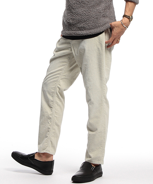 B:MING by BEAMS（ビーミングバイビームス）の「【OCEANS12月号掲載】ビーミング by ビームス / コーデュロイストレッチアンクルパンツ（その他パンツ・メンズ・ホワイト/グレー/サックスブルー/ネイビー・MEDIUM/LARGE/X-LARGE/SMALL）」の15枚目の写真