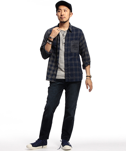 B:MING by BEAMS（ビーミングバイビームス）の「【OCEANS12月号掲載】ビーミング by ビームス / コーデュロイストレッチアンクルパンツ（その他パンツ・メンズ・ホワイト/グレー/サックスブルー/ネイビー・MEDIUM/LARGE/X-LARGE/SMALL）」の14枚目の写真