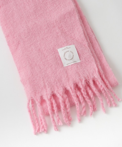 CIAOPANIC TYPY（チャオパニックティピー）の「【KIDS】太フリンジマフラー（マフラー・キッズ・ブルー/ピンク・ONESIZE）」の8枚目の写真