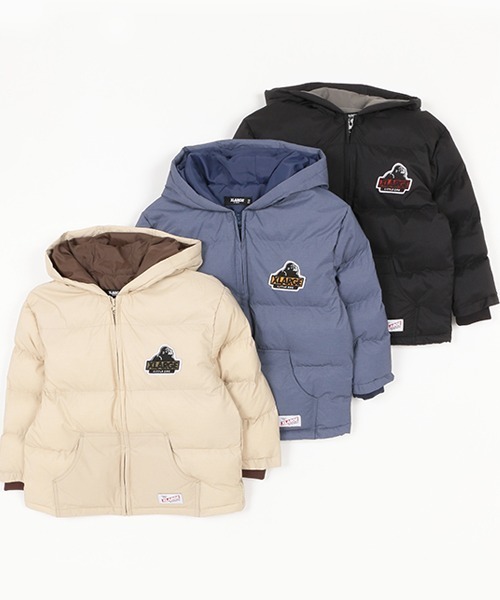 XLARGE KIDS(エクストララージキッズ)の「中綿ゴリラワッペンブルゾン(ブルゾン・キッズ・ベージュ/ブラック/ブルー・90cm/110cm/120cm/130cm/140cm/80cm/100cm)」の8枚目の写真