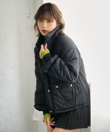 Diable baiser | スタンドカラー中綿ジャケットコート(その他アウター)