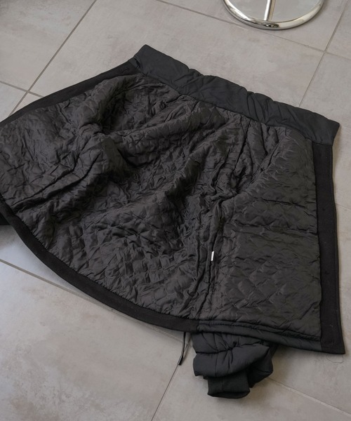 Diable baiser（ディアブルベーゼ）の「スタンドカラー中綿ジャケットコート（その他アウター・レディース・ブラック・MEDIUM/XX-LARGE/X-LARGE/LARGE）」の9枚目の写真