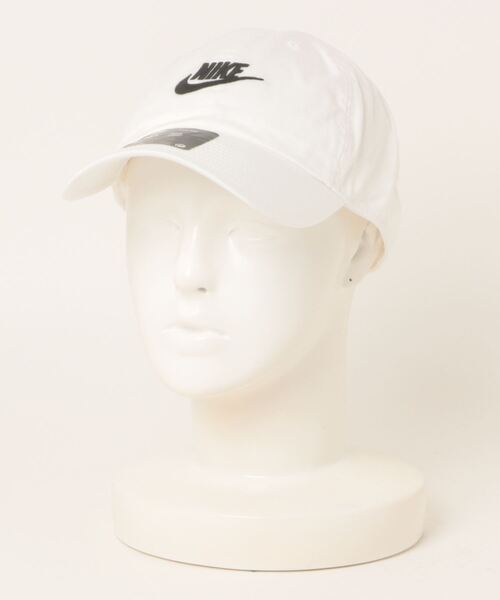 NIKE(ナイキ)の「NIKE ナイキ U FUT WSH CAP キャップ FB5368 100WHITE/BLACK(キャップ・メンズ・ホワイト・SMALL/MEDIUM/LARGE)」の1枚目の写真