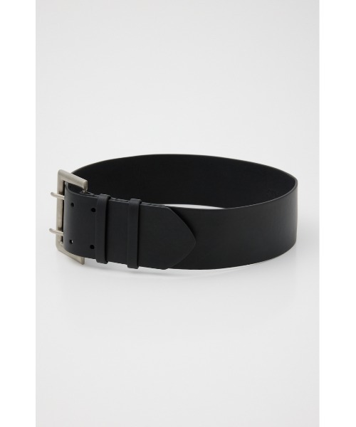 SLY（スライ）の「W PIN WIDE BELT ダブル ピン ワイド ベルト（ベルト・レディース・ブラウン/ブラック・FREE）」の5枚目の写真