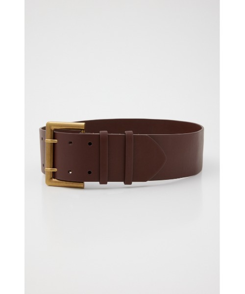 SLY（スライ）の「W PIN WIDE BELT ダブル ピン ワイド ベルト（ベルト・レディース・ブラウン/ブラック・FREE）」の11枚目の写真