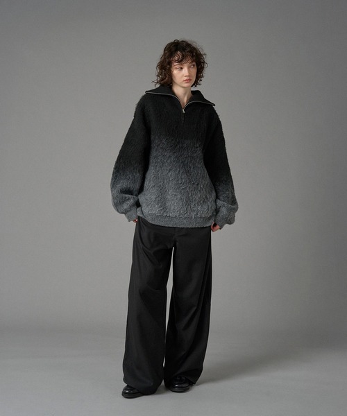 wjk ジップ ニット セーター zip knit sweater wjk ジップ ニット セーター zip knit sweater wjk ジップ