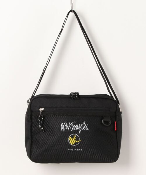 (What it isNt)ART BY MARKGONZALES(ワットイットイズント)の「【(What it isNt)ART BY MARKGONZALES / (ワットイットイズント) アートバイ マークゴンザレス 】 メッシュポケット ショルダーバッグ(ショルダーバッグ・メンズ・オフホワイト/ブラック/ブラック系その他/グレー・FREE)」の11枚目の写真