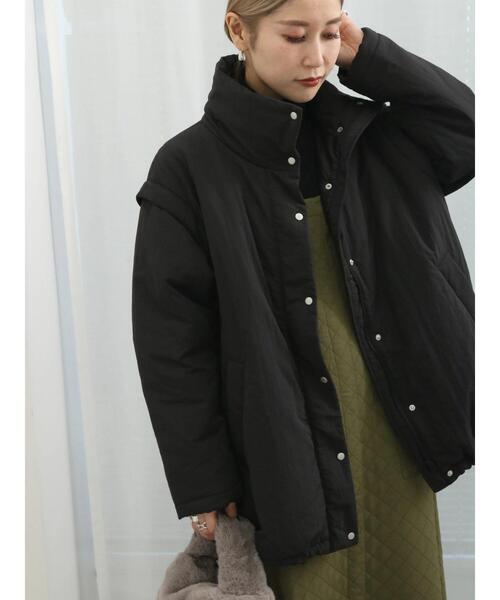 Samansa Mos2 blue（サマンサモスモスブルー）の「2wayキルトレス中綿