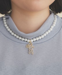I am I in fact... | ANGEL CHARM　pearl necklace(ネックレス)