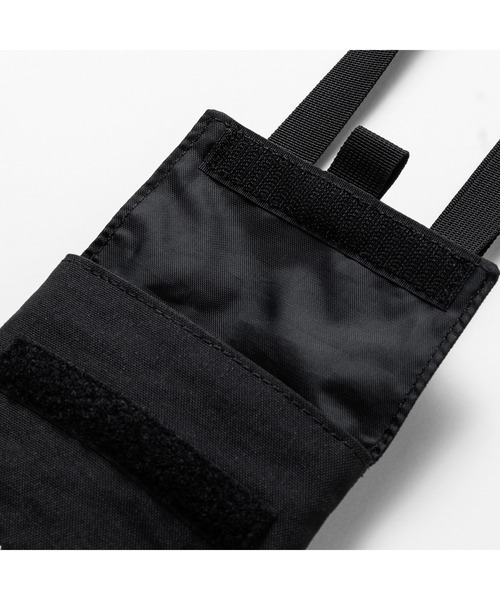 APPLEBUM（アップルバム）の「Cordura Neck Pouch（ショルダーバッグ・メンズ・ブラック・FREE）」の5枚目の写真