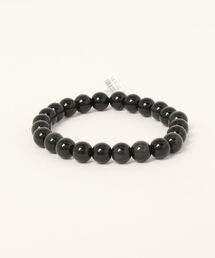 岩座 IWAKURA（イワクラ）の「【岩座】レインボーオブシディアン8mm玉ブレスレット（リング）」