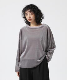 DROIT BELLO | DROIT BELLO（ドロイトベロ）ベロアメッシュプルオーバー(Tシャツ/カットソー)