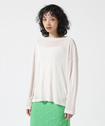 DROIT BELLO(ドロイトベロ)ベロアメッシュプルオーバー