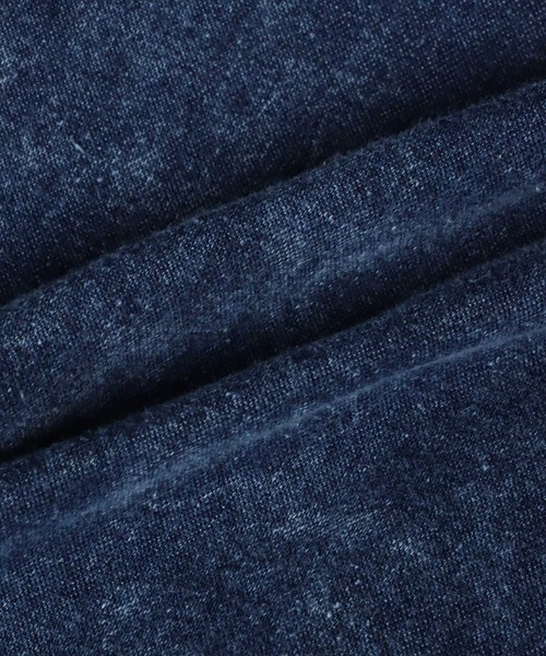 ANPAS（アンパス）の「Chemical Wash Denim Wide Balloon Cargo Pants/ケミカルウオッシュ デニム ワイドバルーン カーゴパンツ ヴィンテージ セットアップ対応（デニムパンツ・メンズ・ブルー/ブラック・L/M）」の9枚目の写真