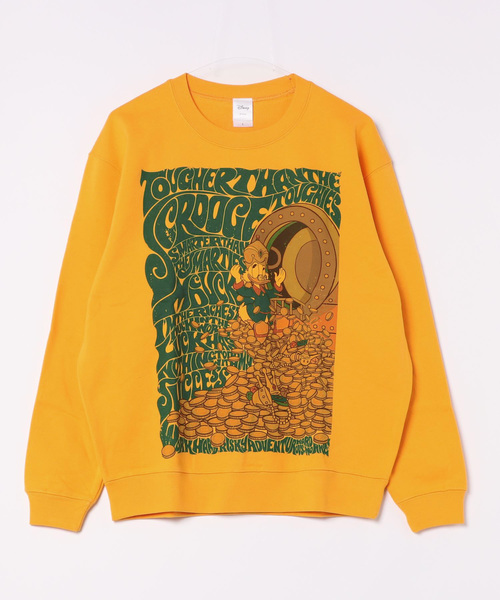 【 Disney NOSTALGICA 】 スウェットクルーネック (ドナルド/スクルージ)（スウェット）｜NOSTALGICA（ノスタルジカ）