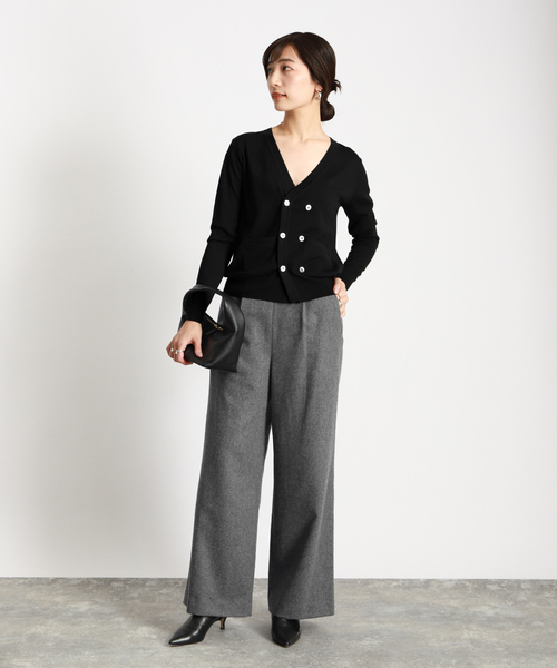 美品　VERMEIL par iena タータンチェック パンツ 難あり ヴェルメイユ パー イエナ タータンマリンパンツ - メルカリ