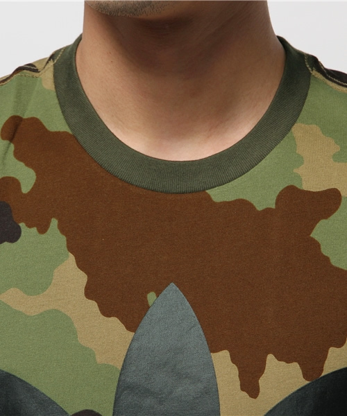 adidas Originals（アディダスオリジナルス）の「メンズ アディダス カモフラ トレフォイル Tシャツ adidas ORIGINAL TREFOIL TEE AB2484（Tシャツ/カットソー・メンズ・カモフラージュ・SMALL/MEDIUM/X-LARGE/LARGE）」の5枚目の写真