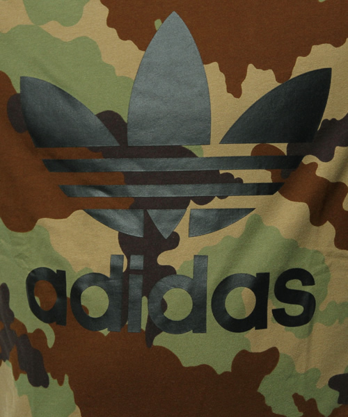 adidas Originals（アディダスオリジナルス）の「メンズ アディダス カモフラ トレフォイル Tシャツ adidas ORIGINAL TREFOIL TEE AB2484（Tシャツ/カットソー・メンズ・カモフラージュ・SMALL/MEDIUM/X-LARGE/LARGE）」の8枚目の写真