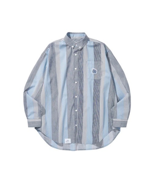 LIBERE(リベーレ)の「THE TALL ST SHIRT(シャツ/ブラウス・メンズ・ブラック系その他/ブルー系その他・LARGE/MEDIUM/SMALL)」の2枚目の写真