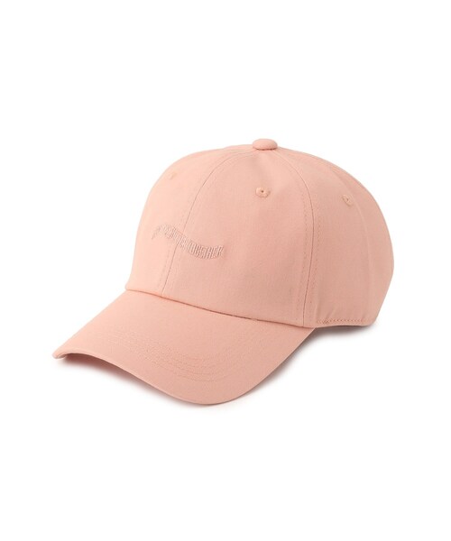 SHOO・LA・RUE（シューラルー）の「◆ツイルウェーブ刺繍ロゴCAP（キャップ・レディース・ベビーピンク/ブラック/ベージュ/グレー・00）」の4枚目の写真