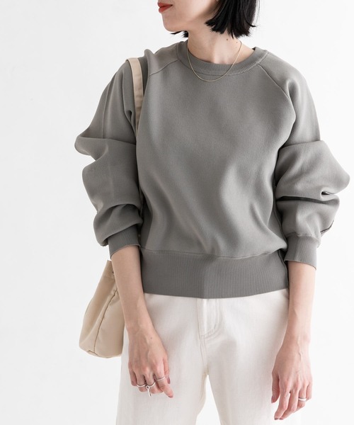 EKAL(エカル)の「ジャガードアミニットプルオーバー(ニット/セーター・レディース・カーキ/ブルー/オフホワイト・ONE)」の1枚目の写真