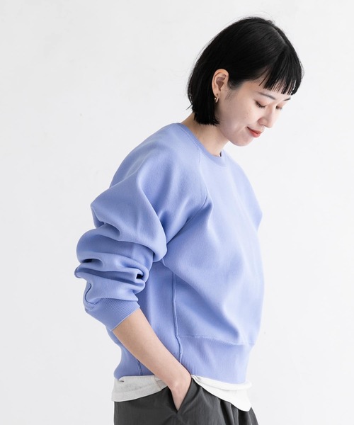 EKAL(エカル)の「ジャガードアミニットプルオーバー(ニット/セーター・レディース・カーキ/ブルー/オフホワイト・ONE)」の3枚目の写真