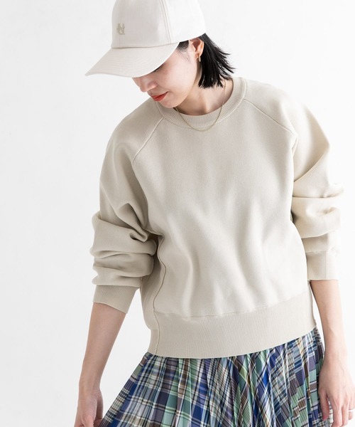 EKAL(エカル)の「ジャガードアミニットプルオーバー(ニット/セーター・レディース・カーキ/ブルー/オフホワイト・ONE)」の17枚目の写真