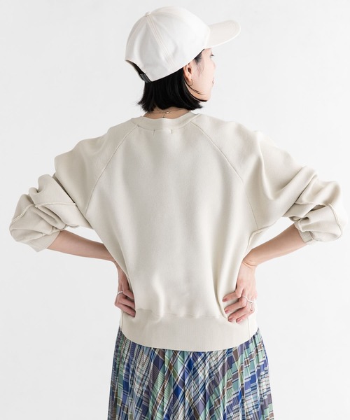 EKAL(エカル)の「ジャガードアミニットプルオーバー(ニット/セーター・レディース・カーキ/ブルー/オフホワイト・ONE)」の18枚目の写真