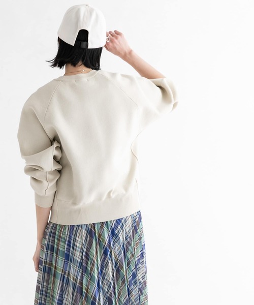 EKAL(エカル)の「ジャガードアミニットプルオーバー(ニット/セーター・レディース・カーキ/ブルー/オフホワイト・ONE)」の19枚目の写真