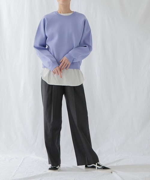 EKAL(エカル)の「ジャガードアミニットプルオーバー(ニット/セーター・レディース・カーキ/ブルー/オフホワイト・ONE)」の6枚目の写真