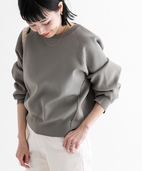 EKAL(エカル)の「ジャガードアミニットプルオーバー(ニット/セーター・レディース・カーキ/ブルー/オフホワイト・ONE)」の12枚目の写真