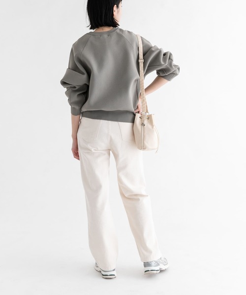 EKAL(エカル)の「ジャガードアミニットプルオーバー(ニット/セーター・レディース・カーキ/ブルー/オフホワイト・ONE)」の14枚目の写真