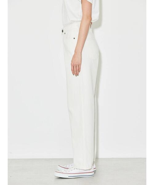 AMERICAN HOLIC（アメリカンホリック）の「ワイドデニム（デニムパンツ・レディース・ライトインディゴブルー/ホワイト・XS/L/M/S）」の16枚目の写真