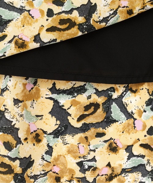 N.(N. Natural Beauty Basic)(エヌエヌナチュラルビューティーベーシック)の「◆ぼかしフラワープリントスカート(スカート・レディース・イエロー/ブルー・MEDIUM)」の19枚目の写真