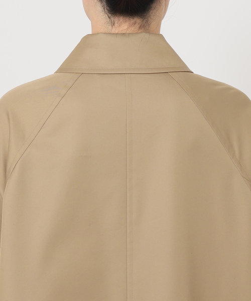 Aquascutum（アクアスキュータム）の「【別注】Aquascutum×LESSAGE ステンカラーコート（ステンカラーコート・レディース・ベージュ/ネイビー/ブラック・36/38）」の19枚目の写真