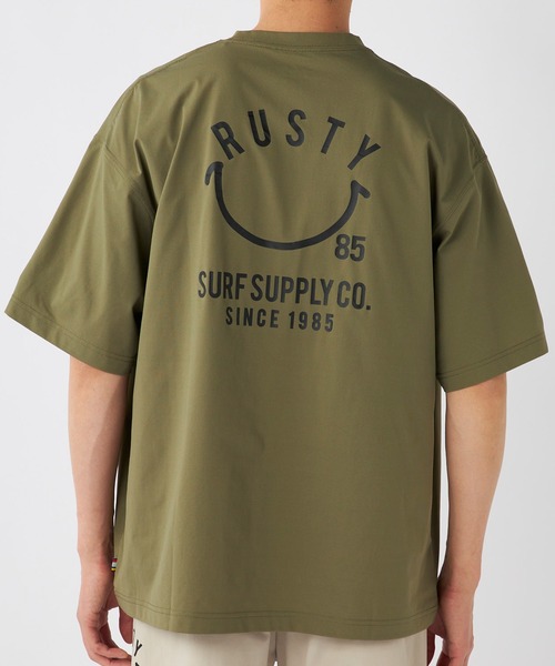 はんそで ITEMS URBANRESEARCH シャツ F.S.オープンカラー半袖シャツ