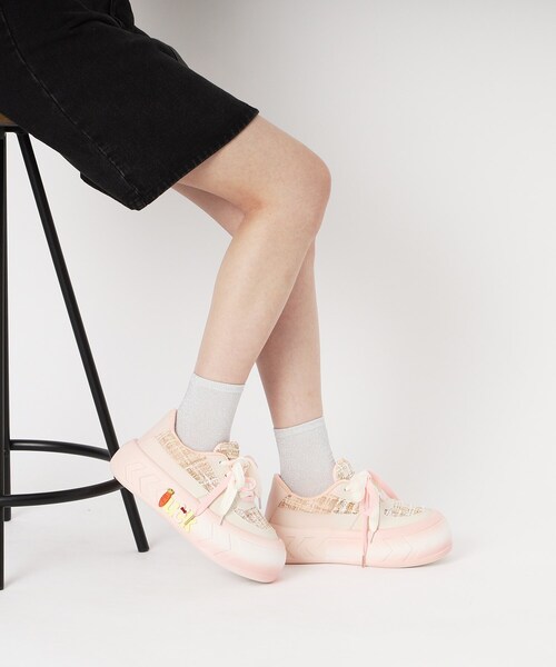 cs T&P(シーエスティーアンドピー)の「夢見るうさぎさんのキャロット厚底スニーカー 24SS(スニーカー・レディース・パープル系/ピンク系・LL/S/M/L)」の13枚目の写真