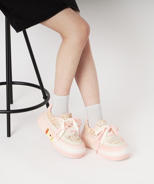 cs T&P(シーエスティーアンドピー)の「夢見るうさぎさんのキャロット厚底スニーカー 24SS(スニーカー・レディース・パープル系/ピンク系・LL/S/M/L)」の14枚目の写真