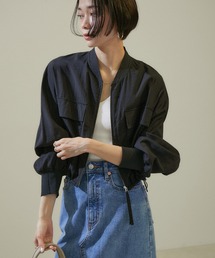 SALON adam et rope' | シアークロップドブルゾン【洗える】(ブルゾン)