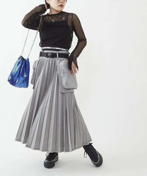 CONVERSE TOKYO（コンバーストウキョウ）の「2WAY METALLIC SHOULDER BAG（ショルダーバッグ・レディース・ブルー/ホワイト・FREE）」の11枚目の写真