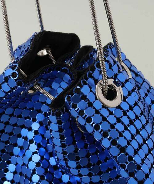 CONVERSE TOKYO（コンバーストウキョウ）の「2WAY METALLIC SHOULDER BAG（ショルダーバッグ・レディース・ブルー/ホワイト・FREE）」の7枚目の写真