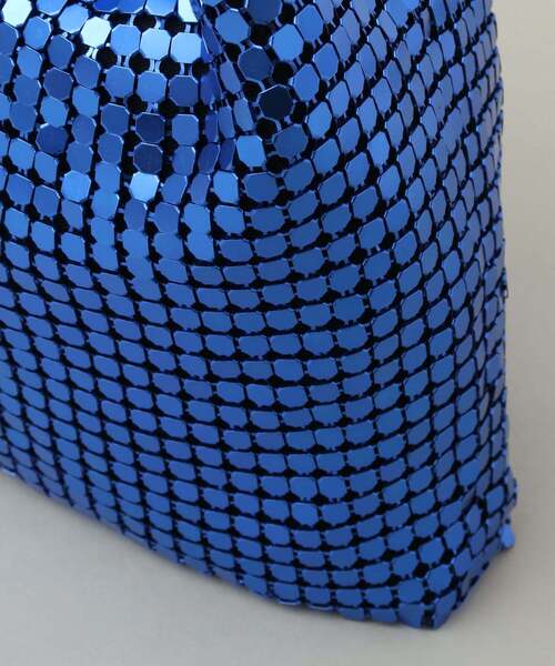 CONVERSE TOKYO（コンバーストウキョウ）の「2WAY METALLIC SHOULDER BAG（ショルダーバッグ・レディース・ブルー/ホワイト・FREE）」の8枚目の写真