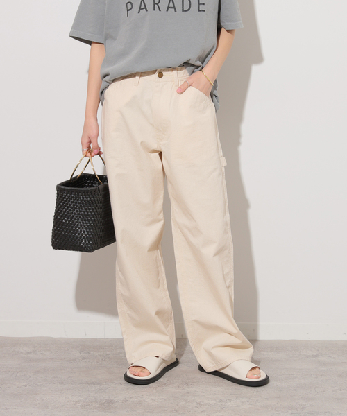 Lee(リー)の「別注【Lee /リー】*RELUME ペインターパンツ(その他パンツ・レディース・アイボリー・X-SMALL/SMALL/MEDIUM)」の8枚目の写真