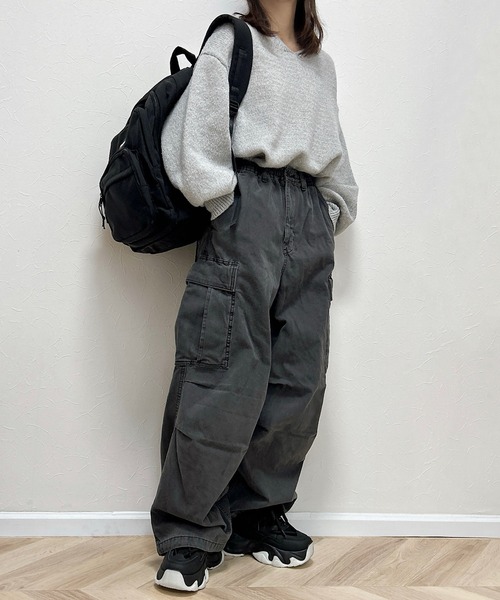 Cham.（チャム）の「厚底ダッドスニーカー（スニーカー・レディース・ブラック/ホワイト・23.5/24/24.5/22.5/23/25）」の6枚目の写真