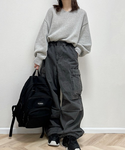 Cham.（チャム）の「厚底ダッドスニーカー（スニーカー・レディース・ブラック/ホワイト・23.5/24/24.5/22.5/23/25）」の5枚目の写真