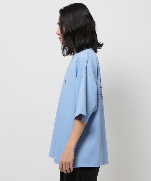 niko and...（ニコアンド）の「USAコットンプリントTシャツ（Tシャツ/カットソー・メンズ・オフホワイト/ブルー/ライトグレー/イエロー・LARGE/MEDIUM）」の21枚目の写真