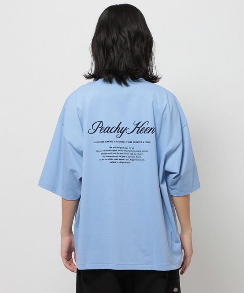 niko and...（ニコアンド）の「USAコットンプリントTシャツ（Tシャツ/カットソー・メンズ・オフホワイト/ブルー/ライトグレー/イエロー・LARGE/MEDIUM）」の10枚目の写真