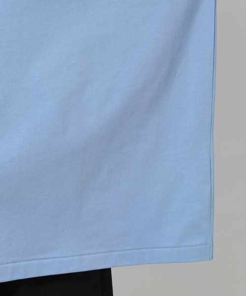 niko and...（ニコアンド）の「USAコットンプリントTシャツ（Tシャツ/カットソー・メンズ・オフホワイト/ブルー/ライトグレー/イエロー・LARGE/MEDIUM）」の13枚目の写真