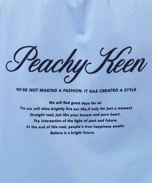 niko and...（ニコアンド）の「USAコットンプリントTシャツ（Tシャツ/カットソー・メンズ・オフホワイト/ブルー/ライトグレー/イエロー・LARGE/MEDIUM）」の15枚目の写真