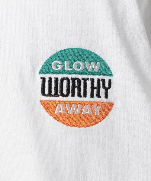 niko and...（ニコアンド）の「USAコットンプリントTシャツ（Tシャツ/カットソー・メンズ・オフホワイト/ブルー/ライトグレー/イエロー・LARGE/MEDIUM）」の7枚目の写真